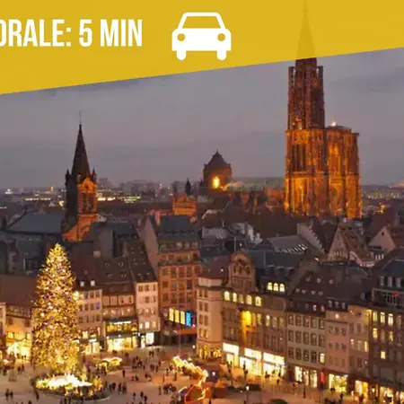 Apartman Confort - Hyper Centre - 4 Pers - Strasbnb *