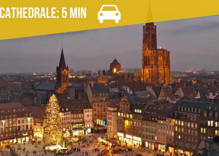 Apartman Confort - Hyper Centre - 4 Pers - Strasbnb *